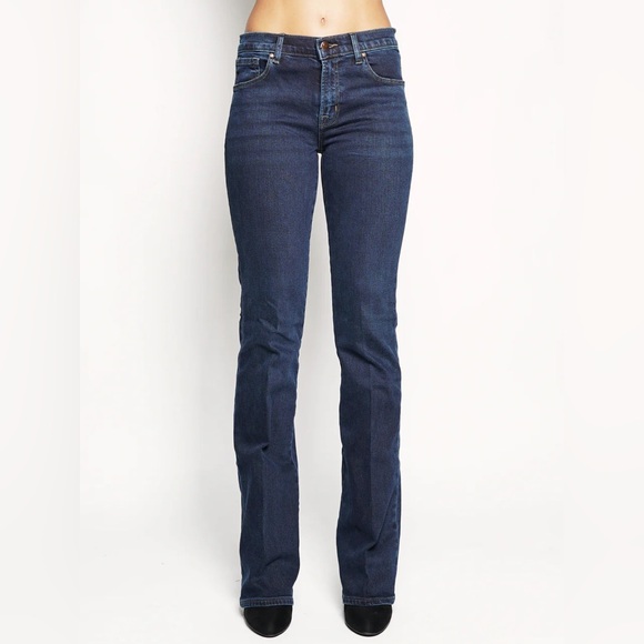 J. Brand Litah Boot Cut Dark Wash Jeans - size 30 - Picture 1 of 6